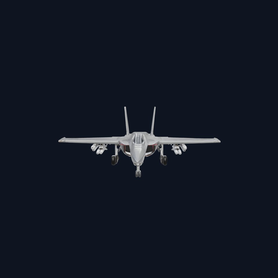 ShadowHawk Attack Jet Fighter model pack